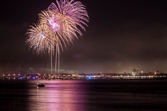 4th of July Celebration over St. Augustine, Florida