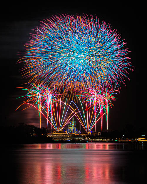 "Happily Ever After" Finale over Magic Kingdom, Walt Disney World