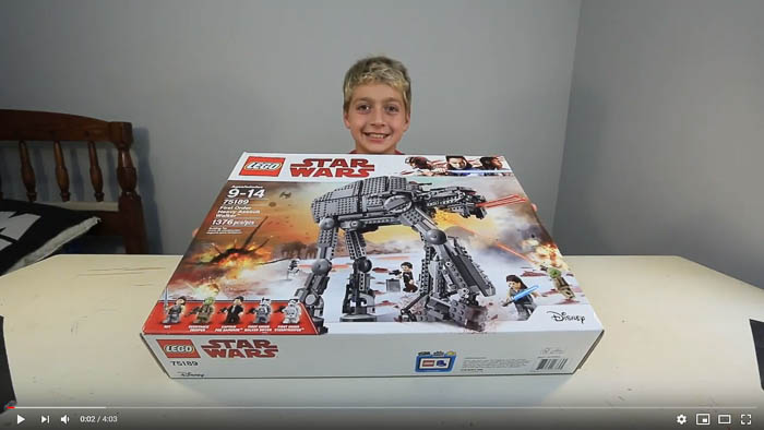 lego speed build 75189