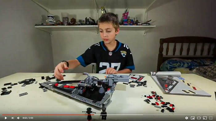 lego speed build 75190